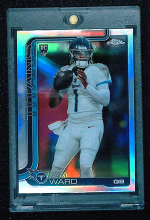 2025 Topps Chrome Cam Ward Rookie Refractor