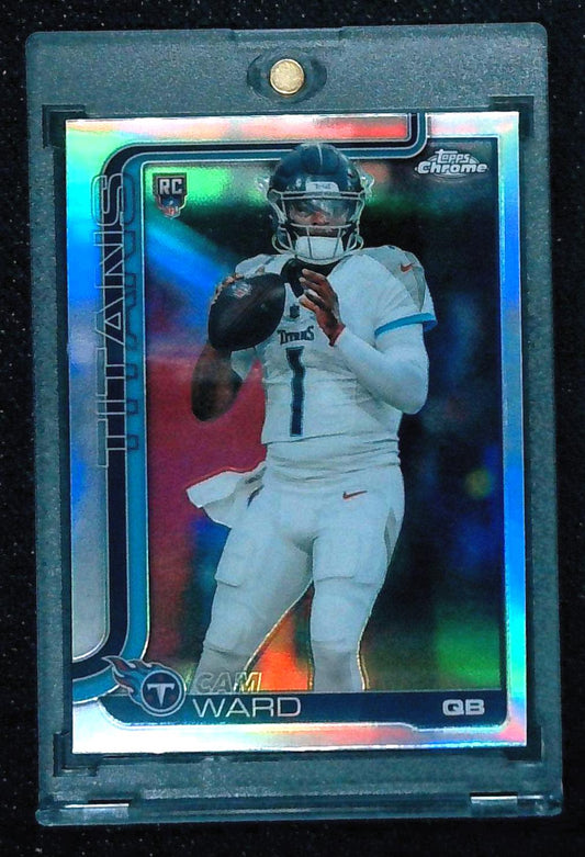 2025 Topps Chrome Cam Ward Rookie Refractor