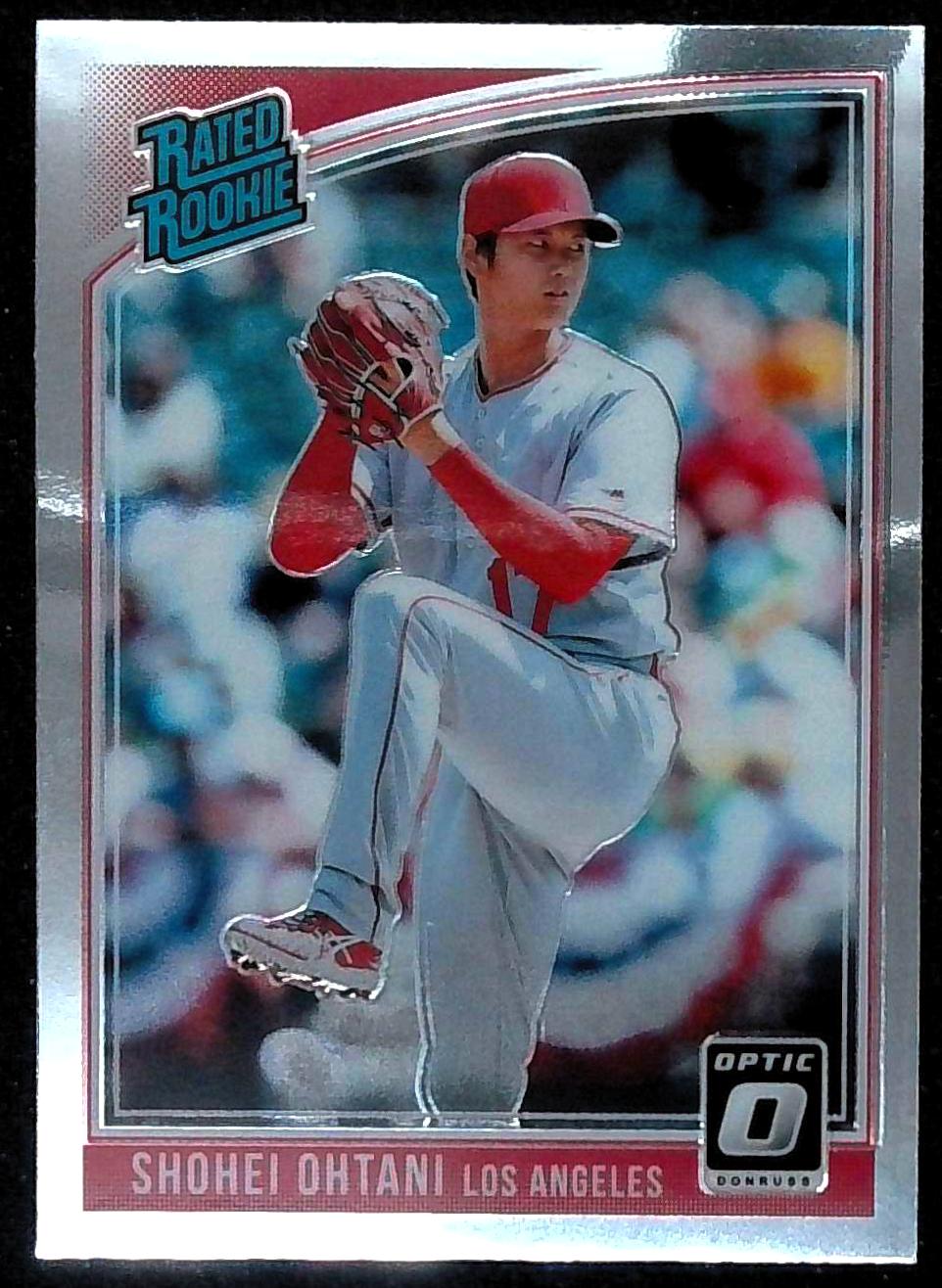 2018 Panini Donruss Optic Shohei Ohtani SP RC Rated #180 Angels Rookie