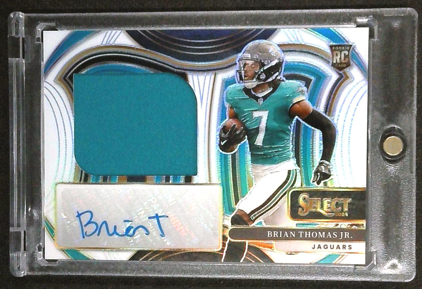 2024 Select Brian Thomas Jr. Rookie Patch Auto RPA /75