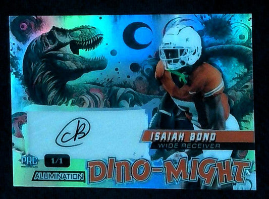 2024 Wild Card Dino-Might Isaiah Bond 1/1 Auto T-Rex