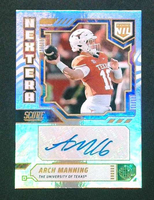 ARCH MANNING 2025 Panini Score Next Era NIL Prospect AUTO SP