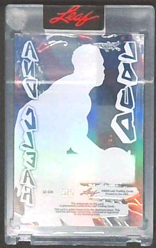 2026 Leaf Sport Heroes Loud And Clear Giannis Antetokounmpo #'d 5/6