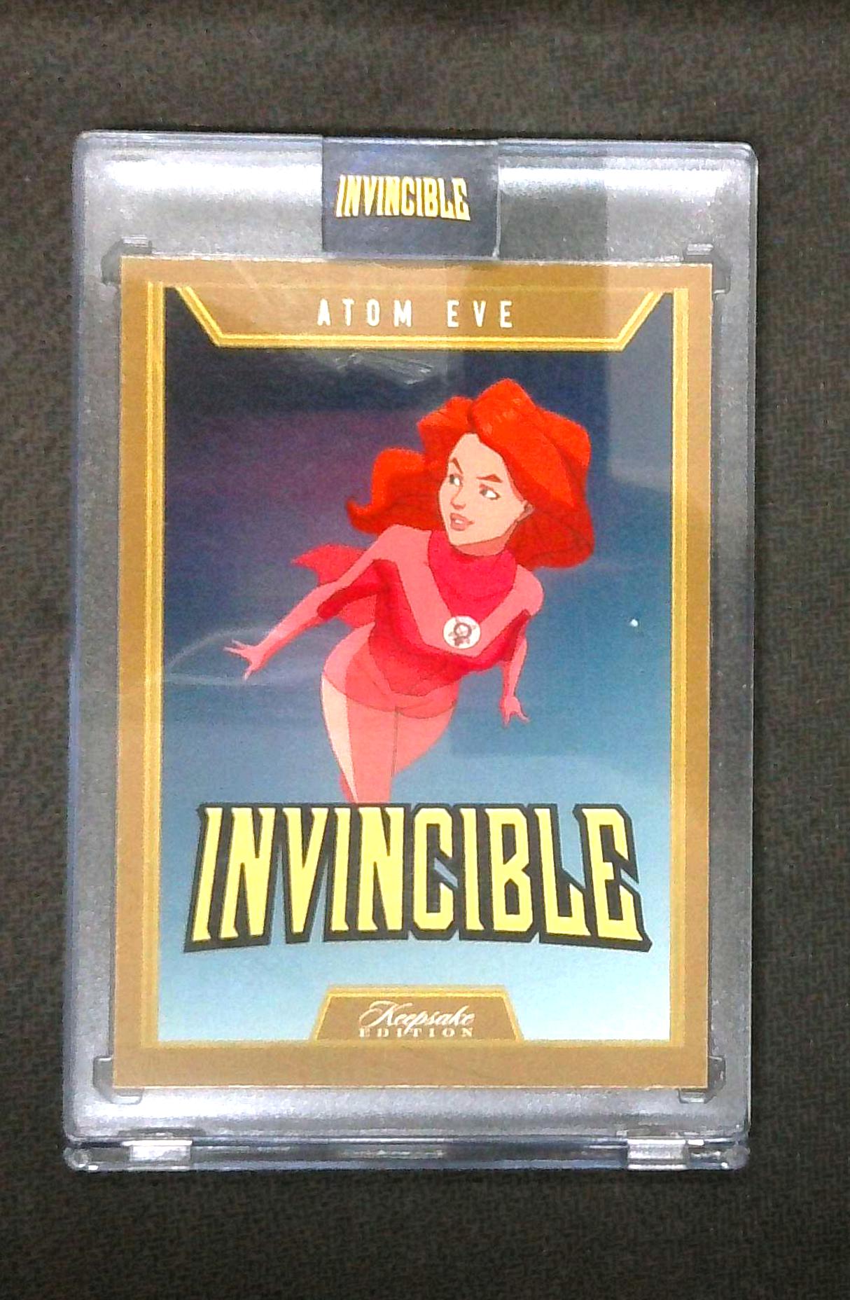 2025 Keepsake Invincible Atom Eve #21 Hand Numbered Gold 4/10