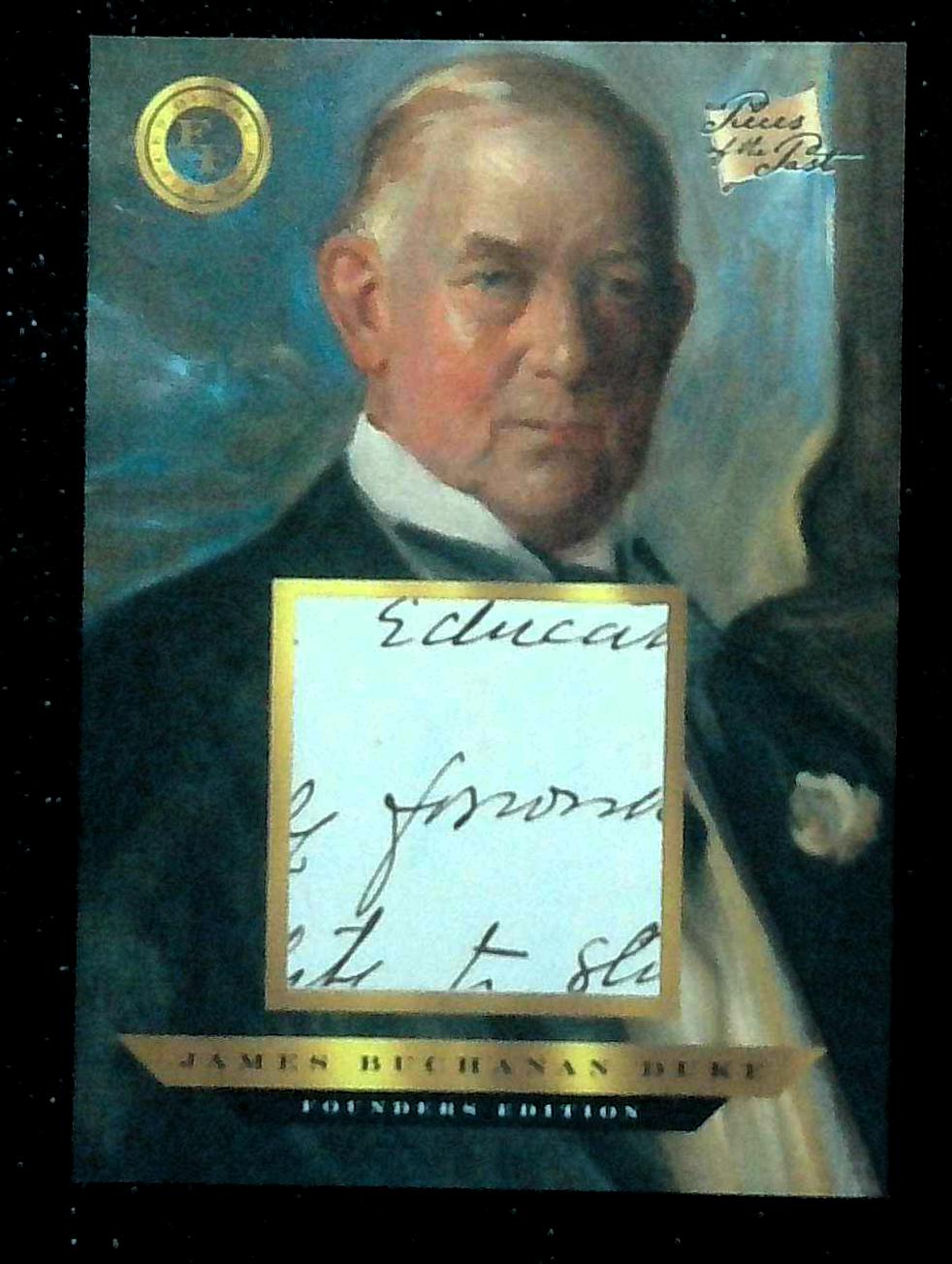 2023 The Bar Pieces of Past Founders Edition Relics James Buchanan Duke #80