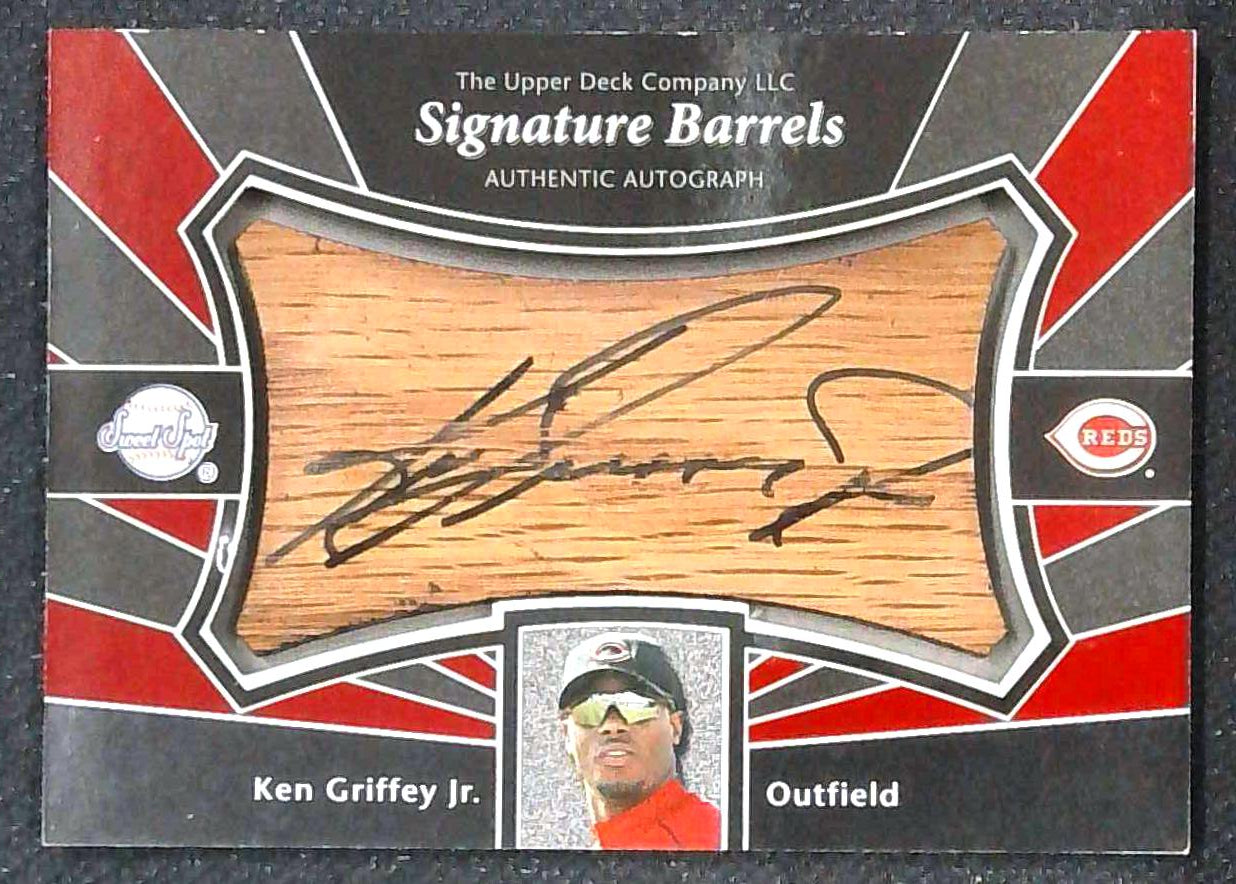 2004 Sweet Spot Signature Barrels Ken Griffey Jr. Auto