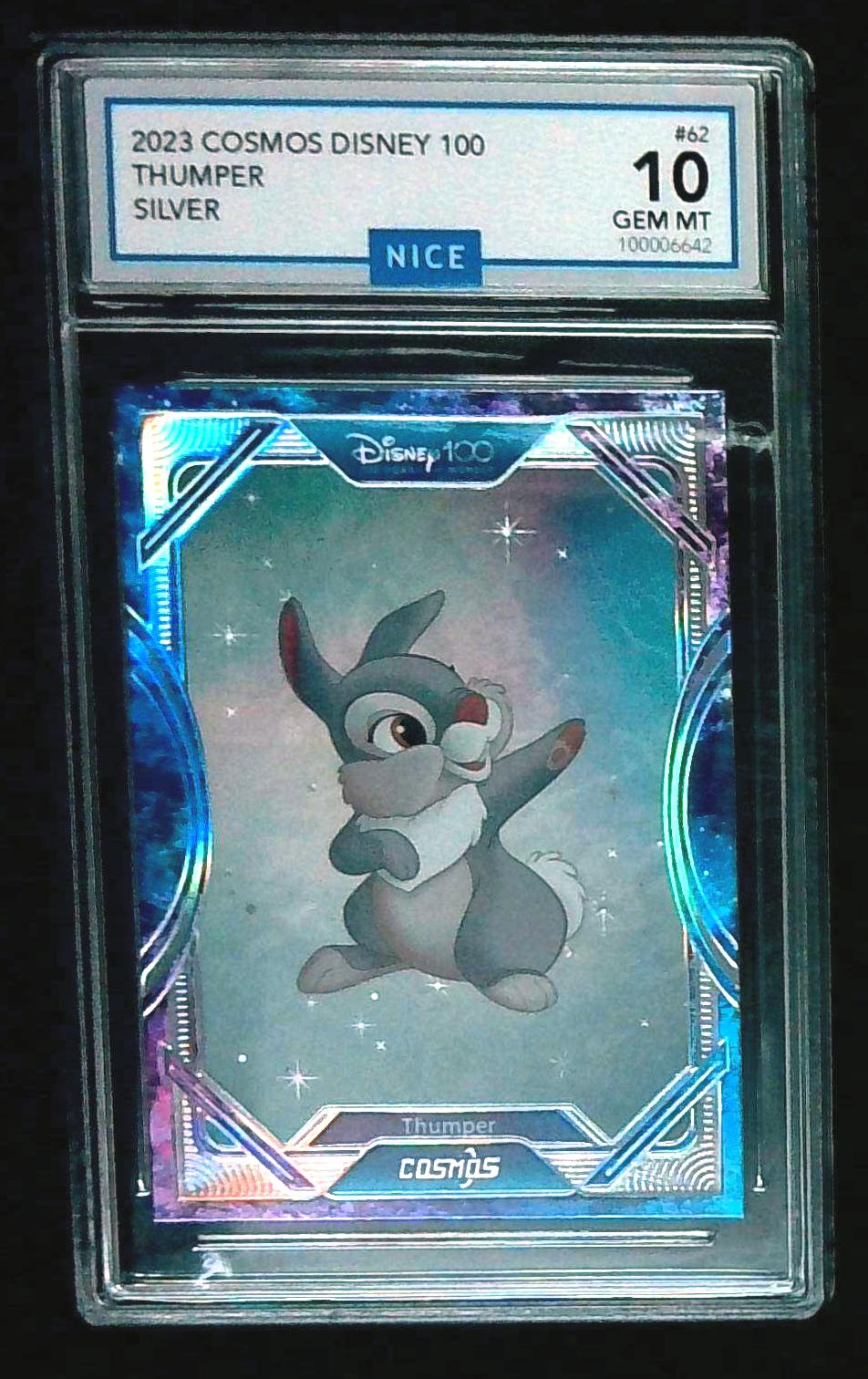 Thumper Bambi 2023 Kakawow Cosmos Disney 100 All Star Silver Parallel GEM MINT 10