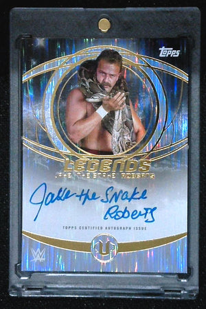 2025 Topps WWE Universe Legends Auto Jake "The Snake" Roberts