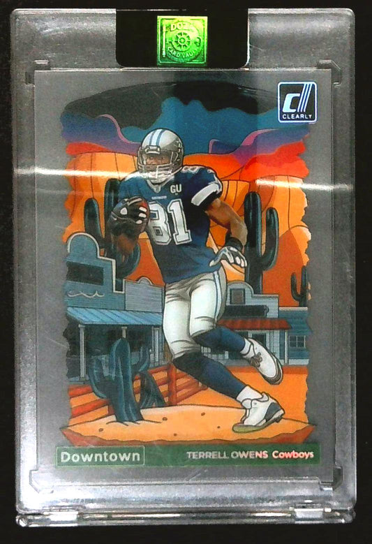 2024 Clearly Donruss Terrell Owens Downtown