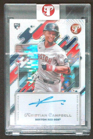 2025 Topps Pristine Auto Kristian Campbell Encased Rookie Red Sox