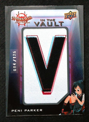 2022 Upper Deck Spider-Man Into the Spider-Verse Peni Parker In the Vault Patch #VLP-05 /125