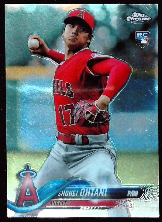 2018 Topps Chrome Shohei Ohtani Rookie #HMT1