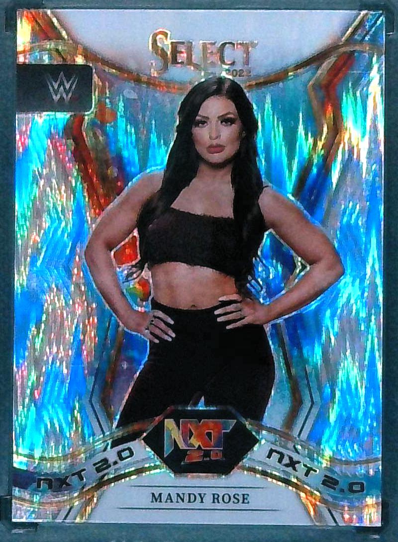 2022 Panini Select WWE NXT 20 Flash Prizm Mandy Rose #19