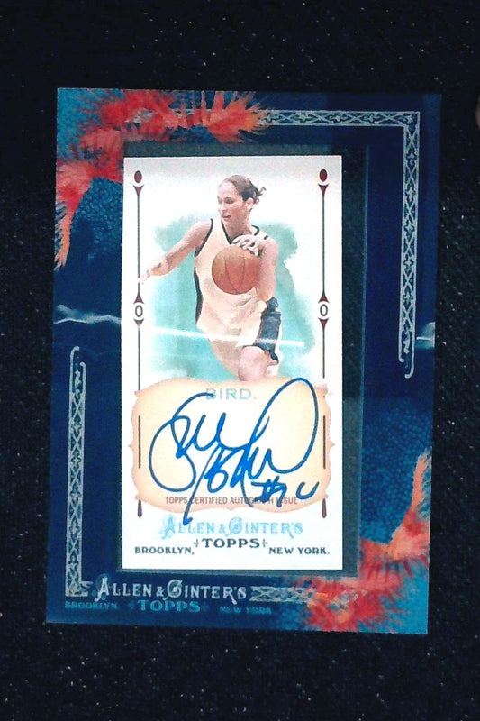 2011 Topps Allen & Ginter's Framed Mini Sue Bird #AGA-SBI Auto
