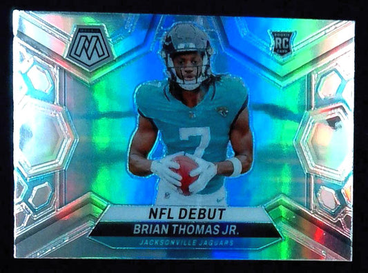 2024 Mosaic Brian Thomas Jr. Debut Silver Prizm