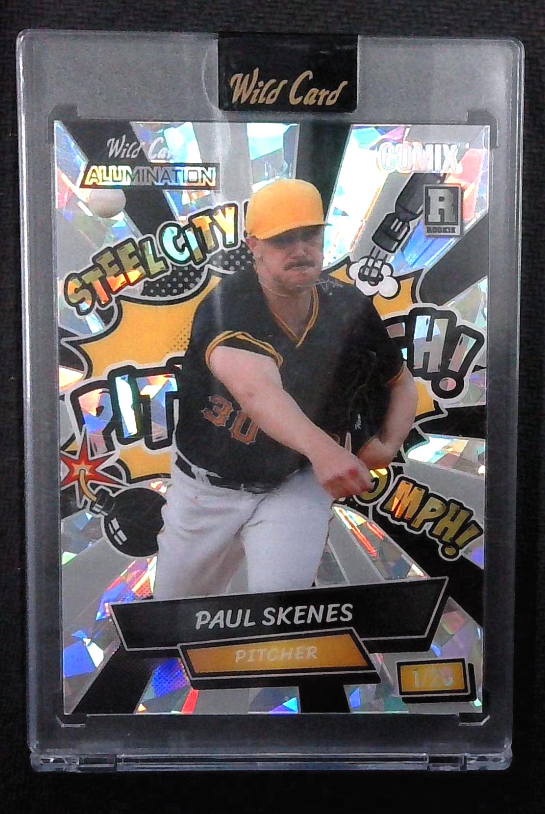 2024 Wild Card Alumination Paul Skenes Rookie RC Comix /20