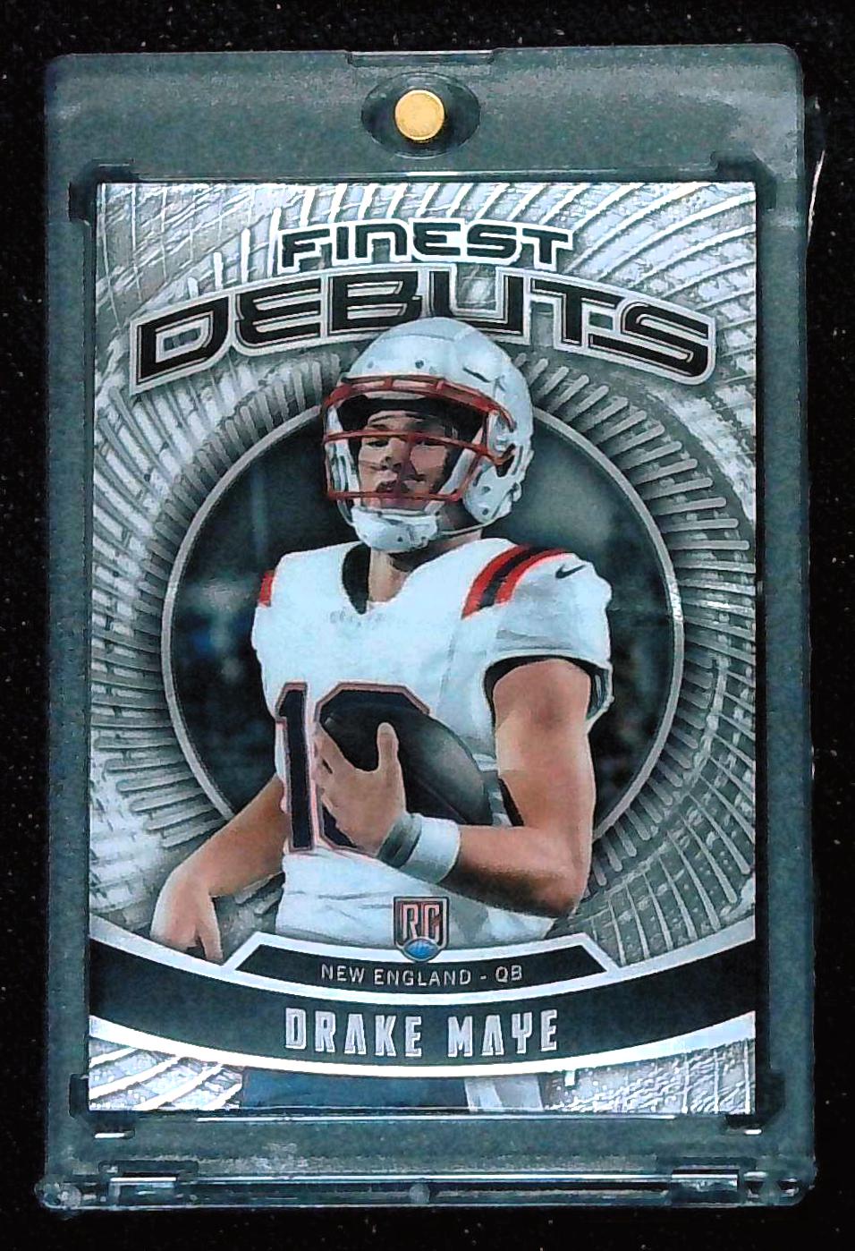 2024 Topps Finest Debuts Drake Maye Rookie