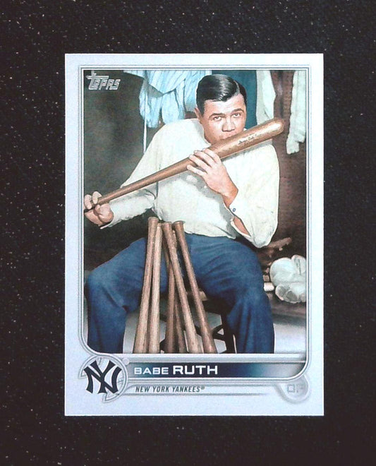 2022 Topps Series 1 Babe Ruth Variation #49