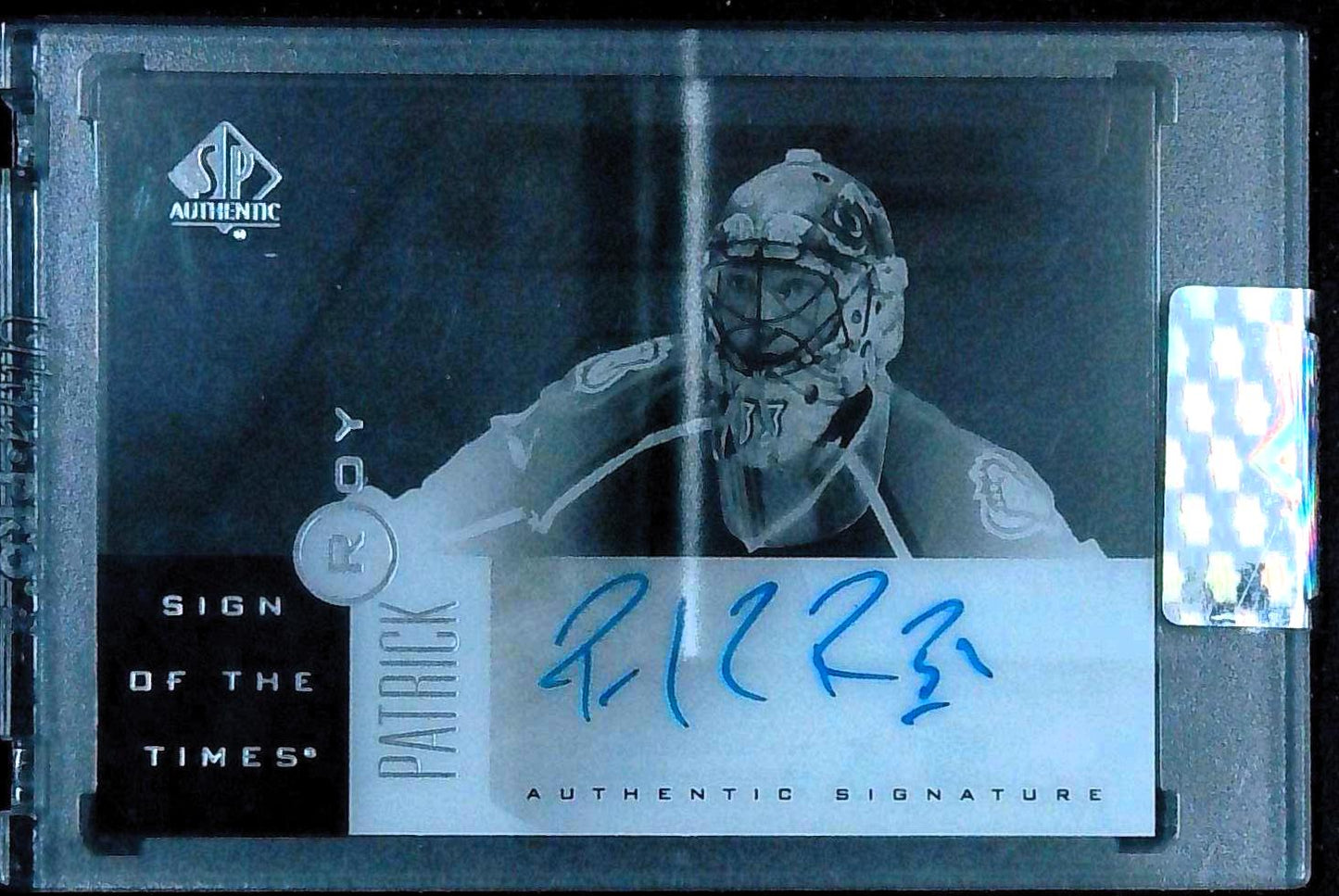2024-25 Upper Deck Clear Cut Patrick Roy Sign Of The Times Auto SOT-PR Avalanche
