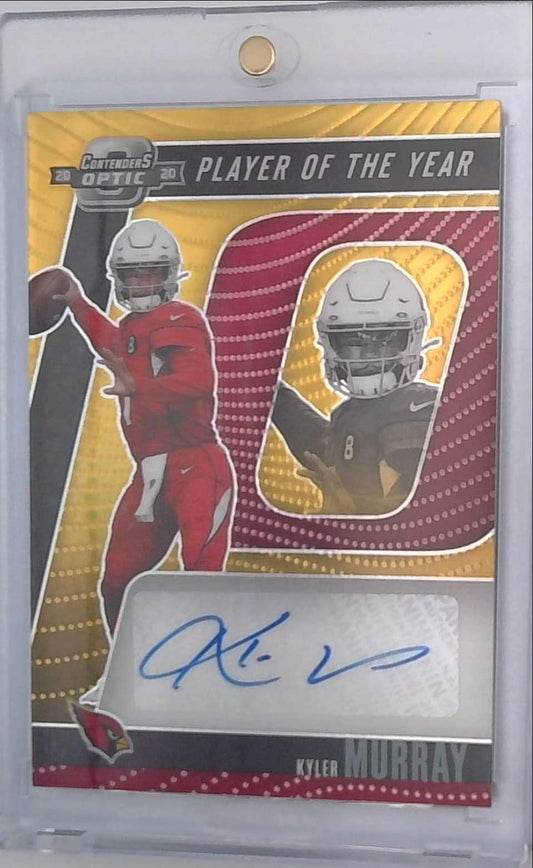 2020 Optic Player Of The Year Kyler Murray Gold Auto 10/10