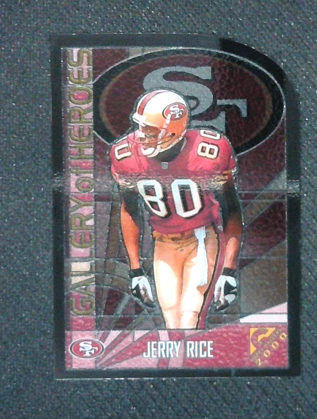 2000 Topps Gallery Jerry Rice Gallery Of Heroes