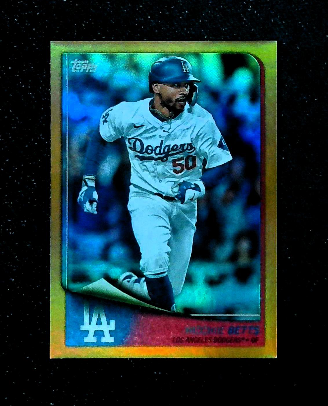 2025 Topps Flagship Collection Mookie Betts Gold /50
