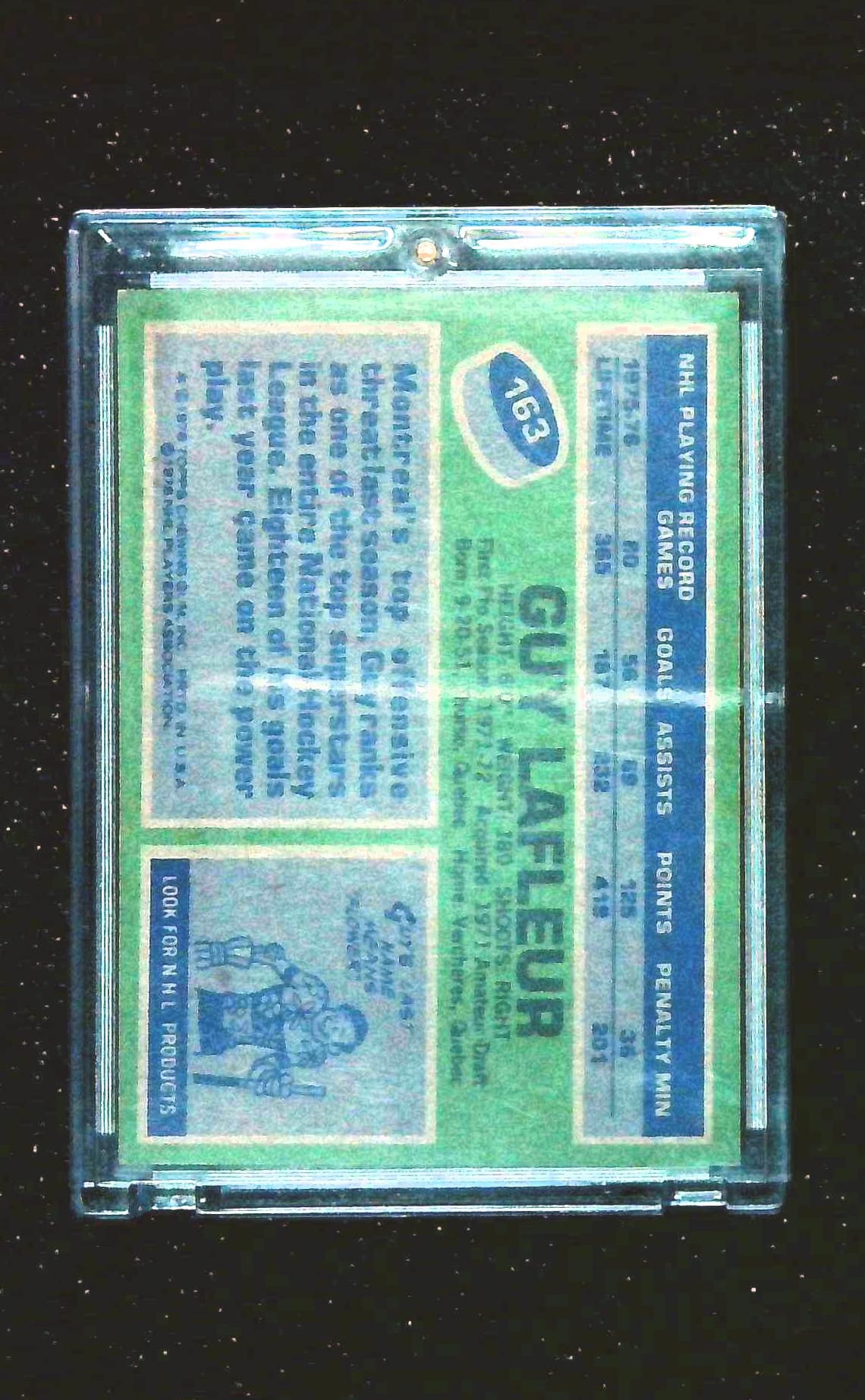 1976-77 Topps #163 Guy Lafleur