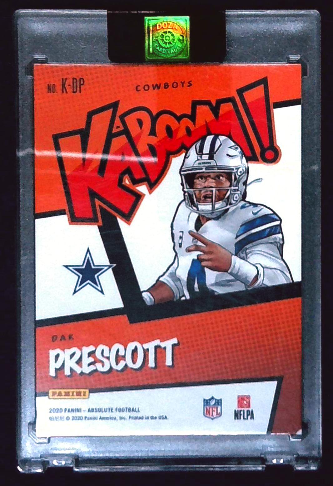 2020 Panini Absolute Dak Prescott KABOOM!