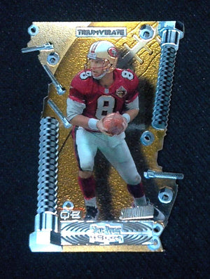 1997 Stadium Club Steve Young Triumvirate Die-Cut