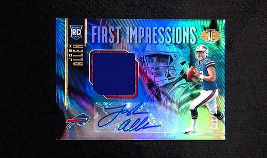 2018 Panini Illusions First Impressions Josh Allen 11/199 #119 RC AUTO RPA