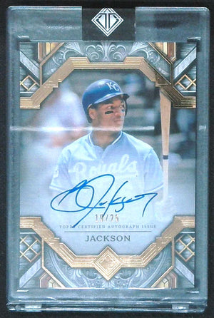 2025 Topps Transcendent Bo Jackson Gold Auto /25 Royals Sealed
