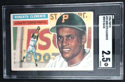 1956 Topps Roberto Clemente #33 SGC 2.5