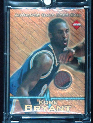 1997 Collector's Edge Kobe Bryant Game Used Ball Relic