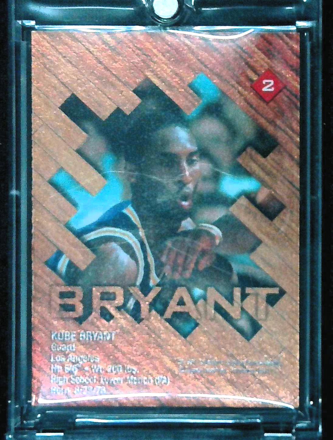 1997 Collector's Edge Kobe Bryant Game Used Ball Relic