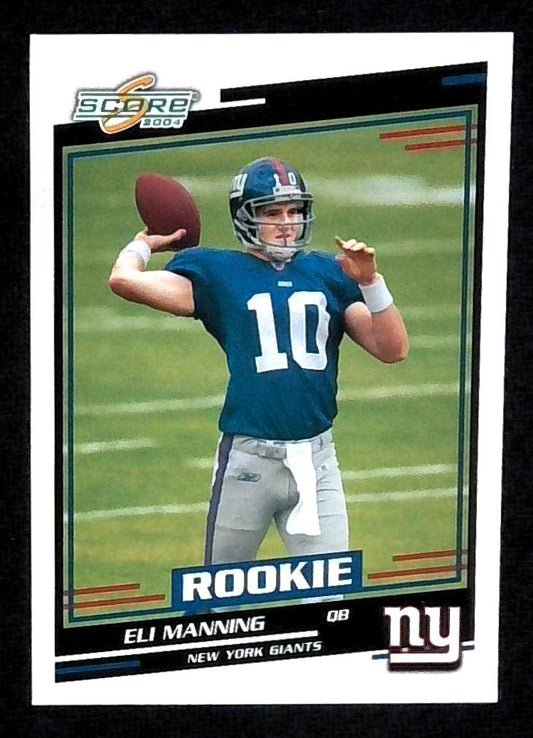 2004 Score - Rookie Eli Manning #371 (RC)