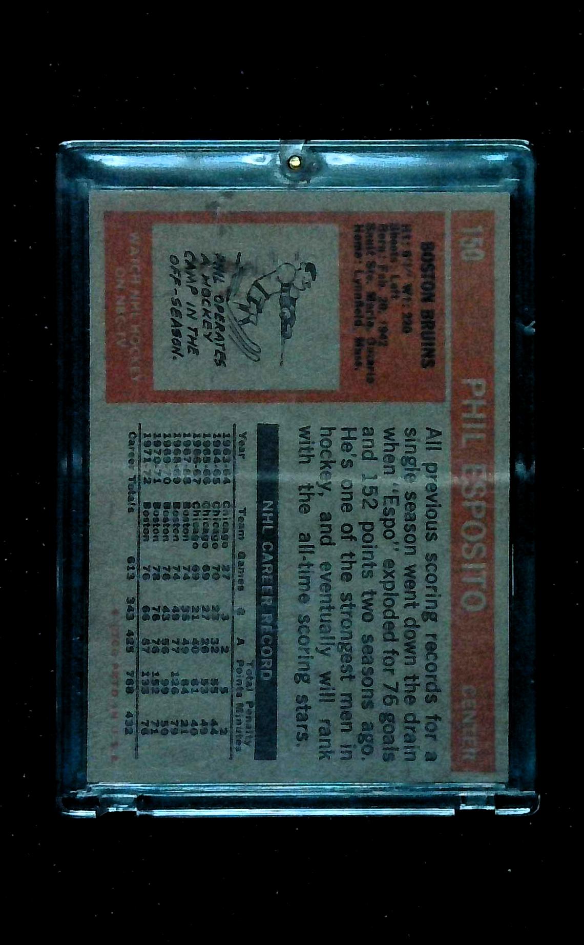 1972-73 Topps #150 Phil Esposito