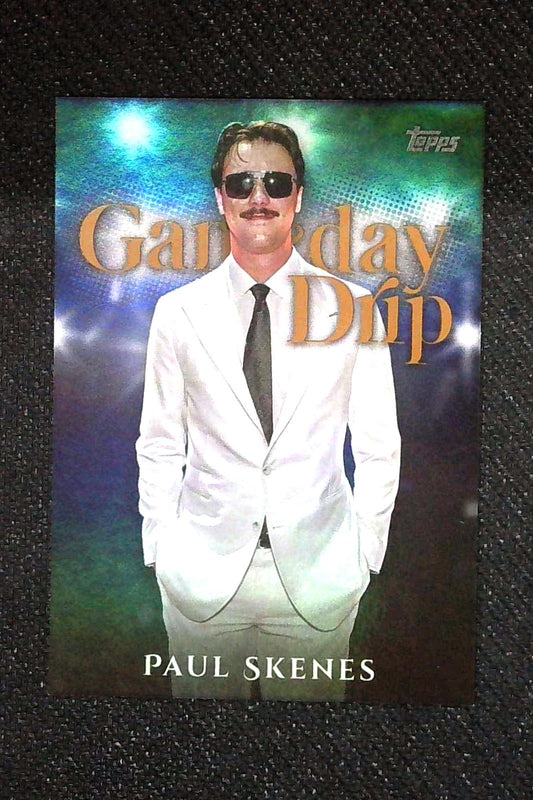 2025 Topps Celebration Paul Skenes Game Day Drip Gold /50