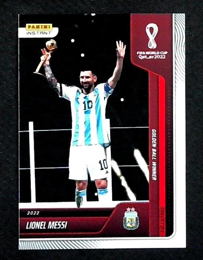 Lionel Messi 2022 Panini Instant World Cup #132 /6262