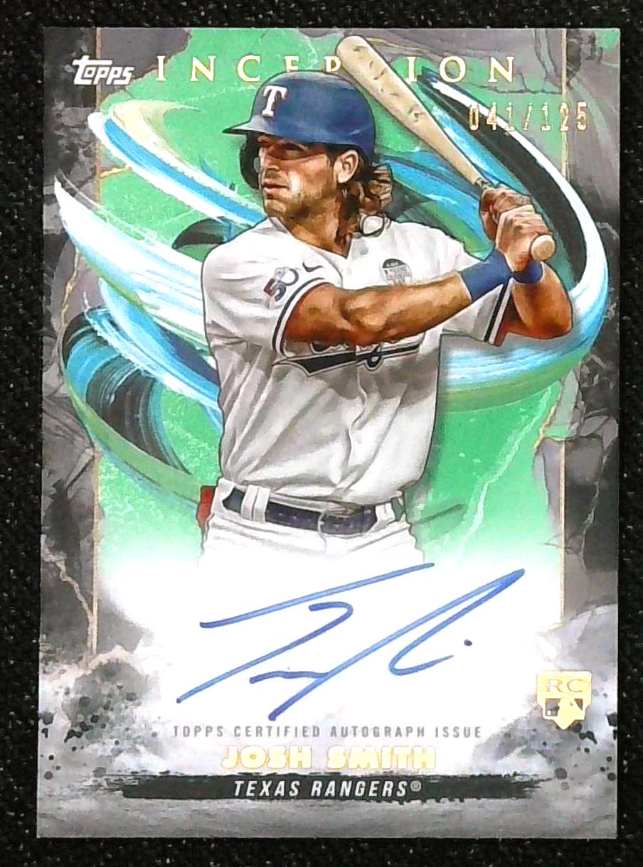 2023 Topps Inception - Josh Smith Emerging Stars Autographs #BRES-JSM /125