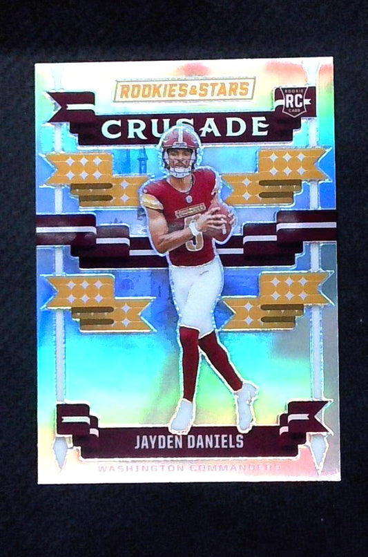 2024 Panini Rookies & Stars - Crusade Jayden Daniels RC Silver Prizm