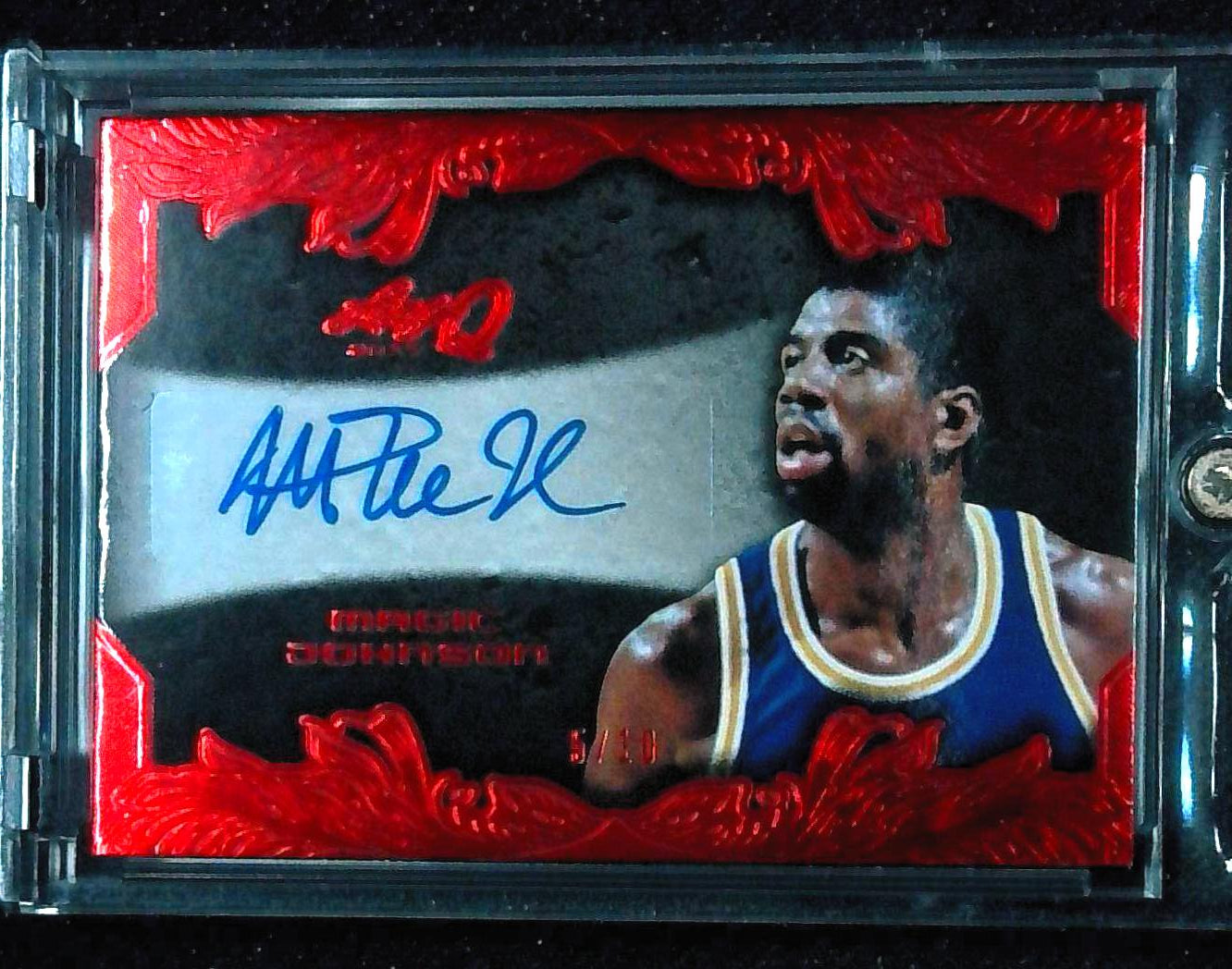 2017 Leaf Q Magic Johnson Auto /10