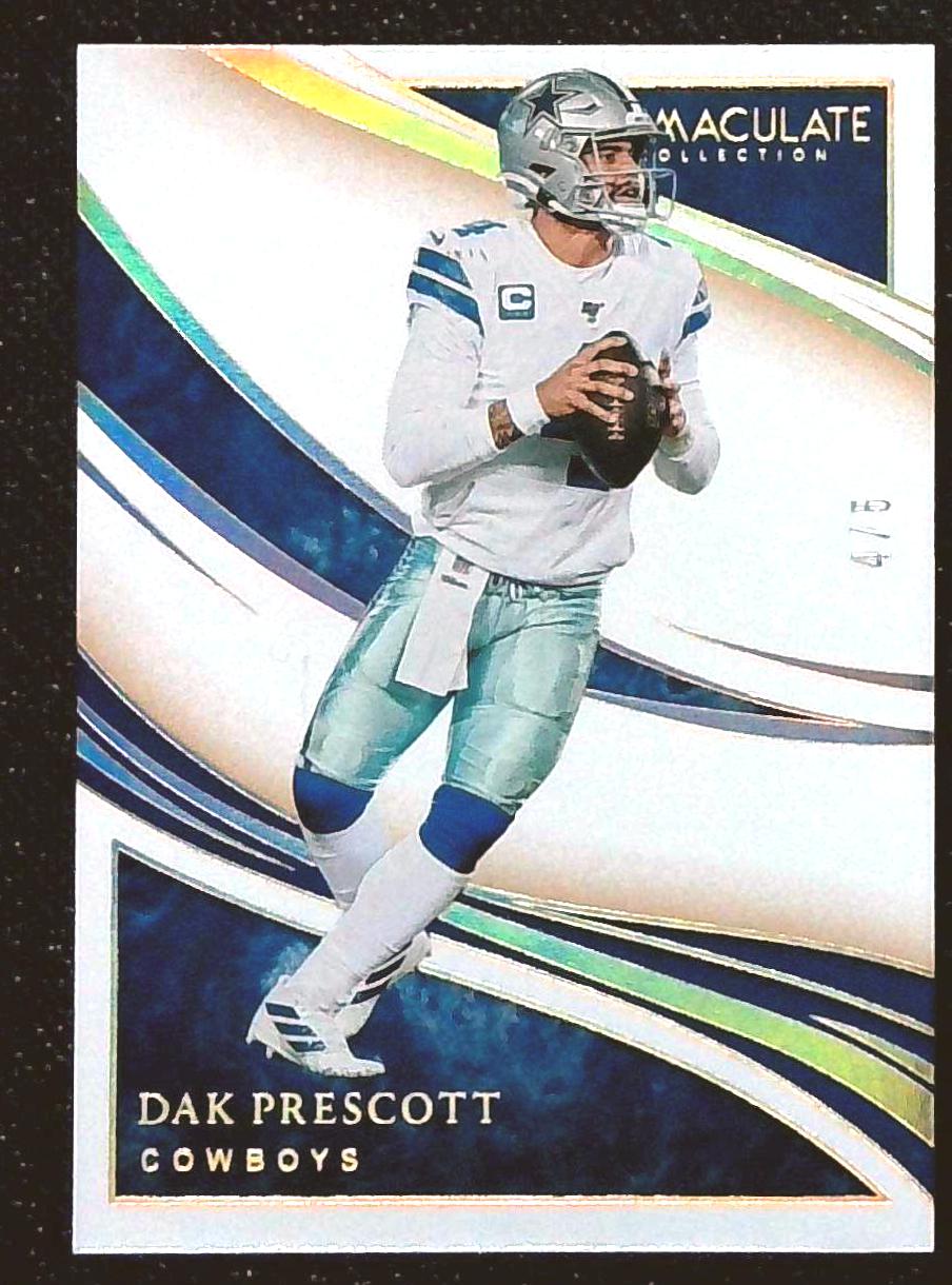 2020 Panini Immaculate Collection DAK PRESCOTT #'d 4/5 JERSEY NUMBER! Cowboys