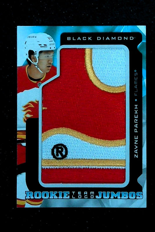 Zayne Parekh 2025-26 Upper Deck Black Diamond - Rookie Team Logo Jumbos #RTL-ZP