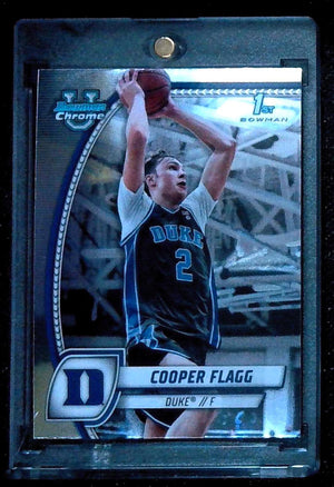 2024-25 Bowman U Chrome COOPER FLAGG #16 1st RC Rookie Duke Blue Devils Base