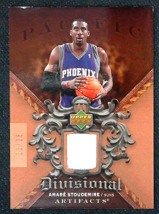 2007-08 Upper Deck Artifacts Divisional Amare Stoudemire Jersey Relic /25