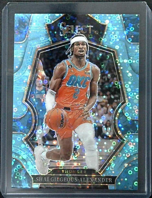 SHAI GILGEOUS-ALEXANDER 2022-23 SELECT PREMIER LIGHT BLUE DISCO /99