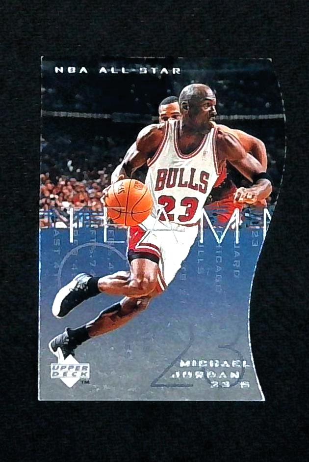 1997 Upper Deck Basketball Card #T59 Michael Jordan NBA All-Star Die Cut