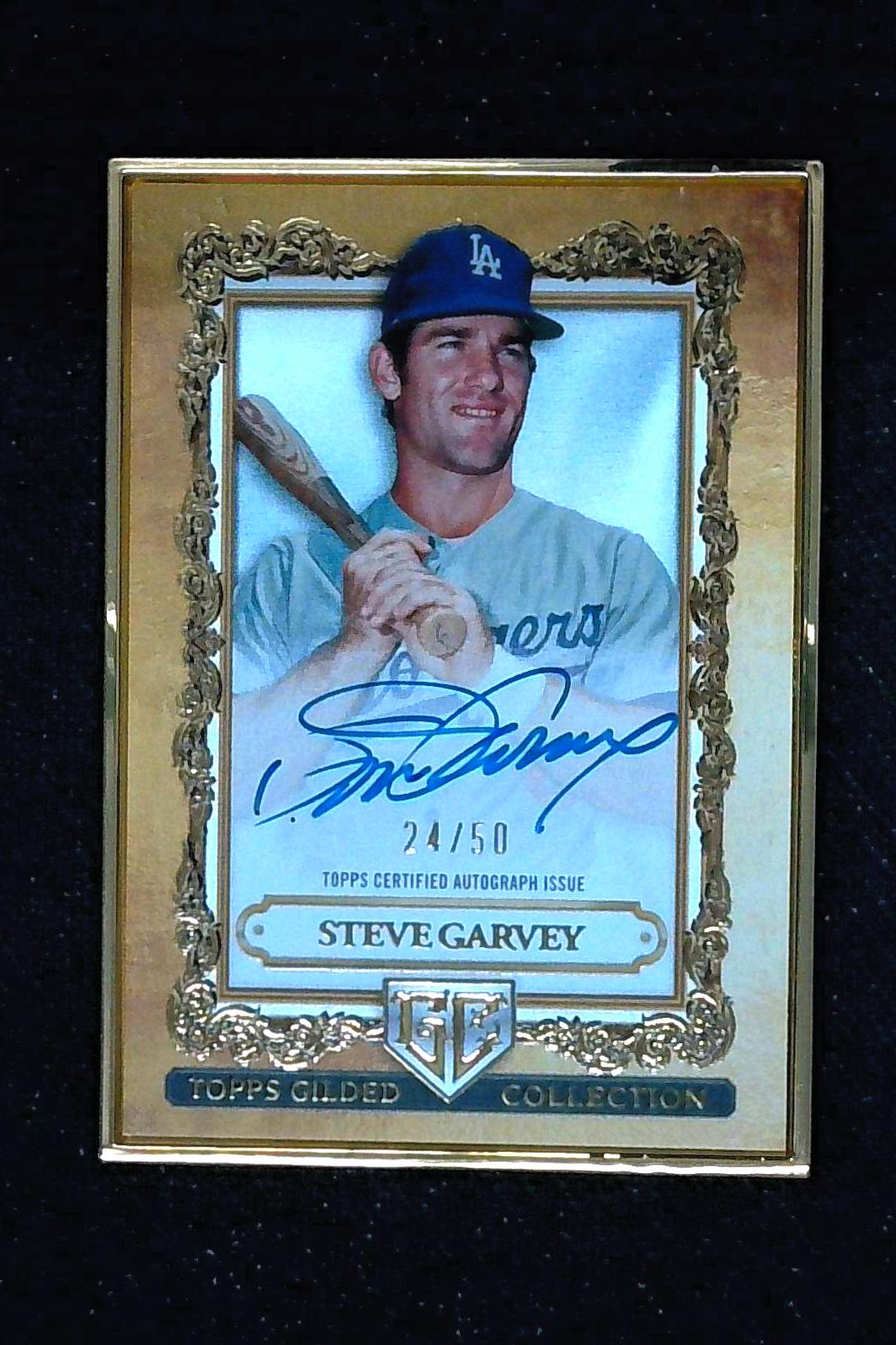 2025 Topps Gilded Steve Garvey Auto /50