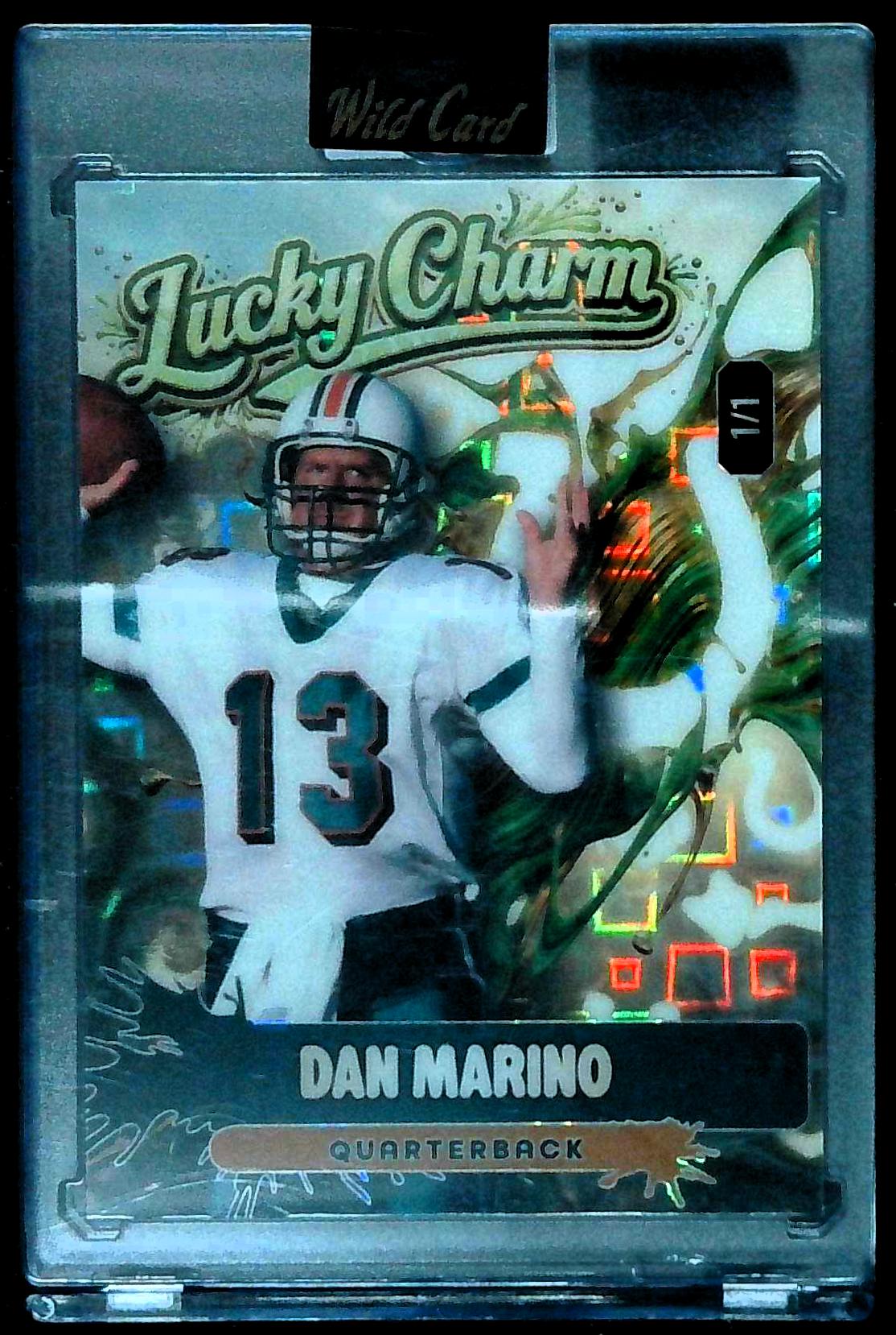 2026 Wild Card Lucky Charm Dan Marino 1/1