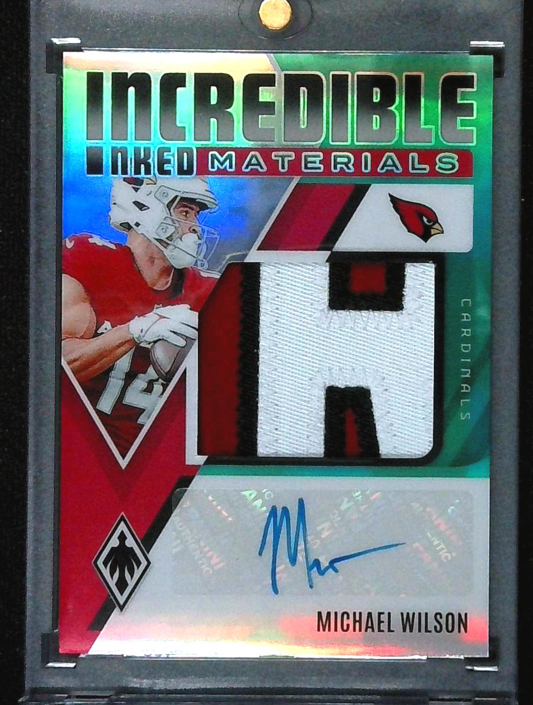 2024 Panini Phoenix - Incredible Inked Materials Michael Wilson /25